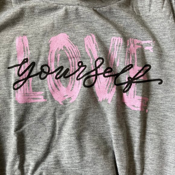 Talulah Colombia PJs Logo Top-Gray Shorts Size M - Picture 4 of 7